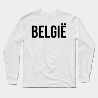 België Long Sleeve T-Shirt